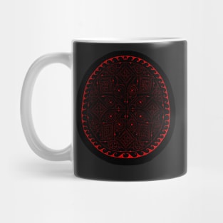 Coptic Textile Star Geometric Print Mug